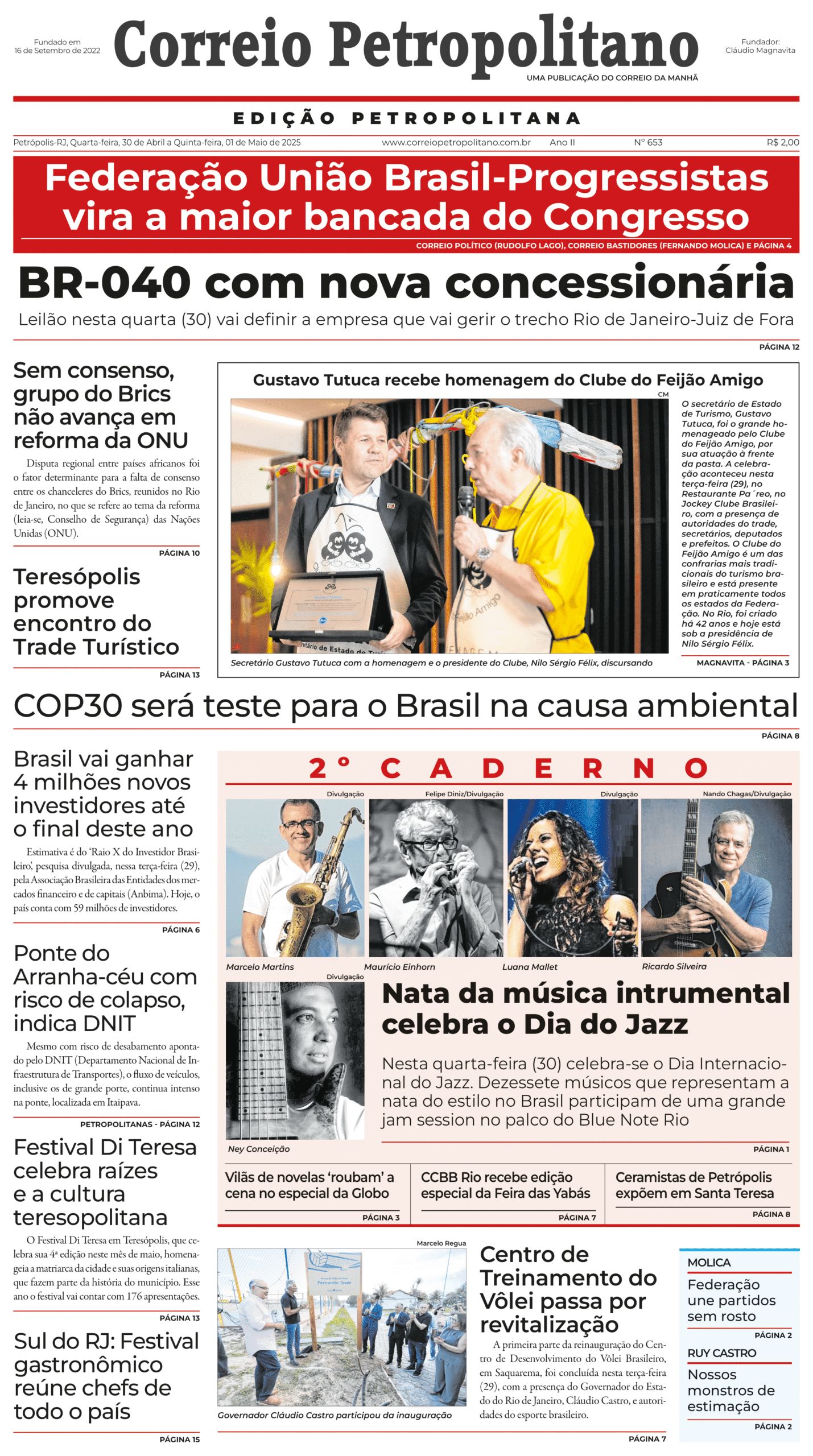 Capa Correio Petropolitano - Edição 653-1