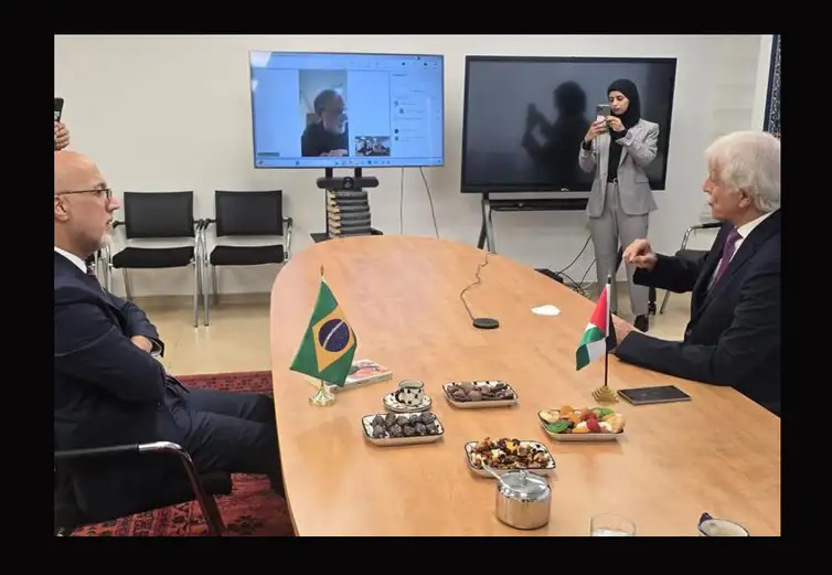 Rio de Janeiro (RJ), 17/11/2025 –  Acordo inédito envia livros de autores brasileiros para a Palestina.
Representação brasileira na Palestina/Divulgação