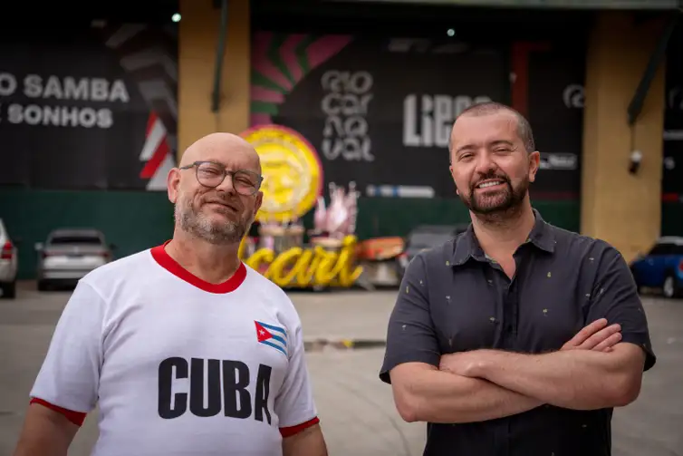 Rio de Janeiro (RJ), 14/01/2026 - Escritores Luiz Antônio Simas e Fábio Fabato. Foto: Rafael Barbanjo/Divulgação